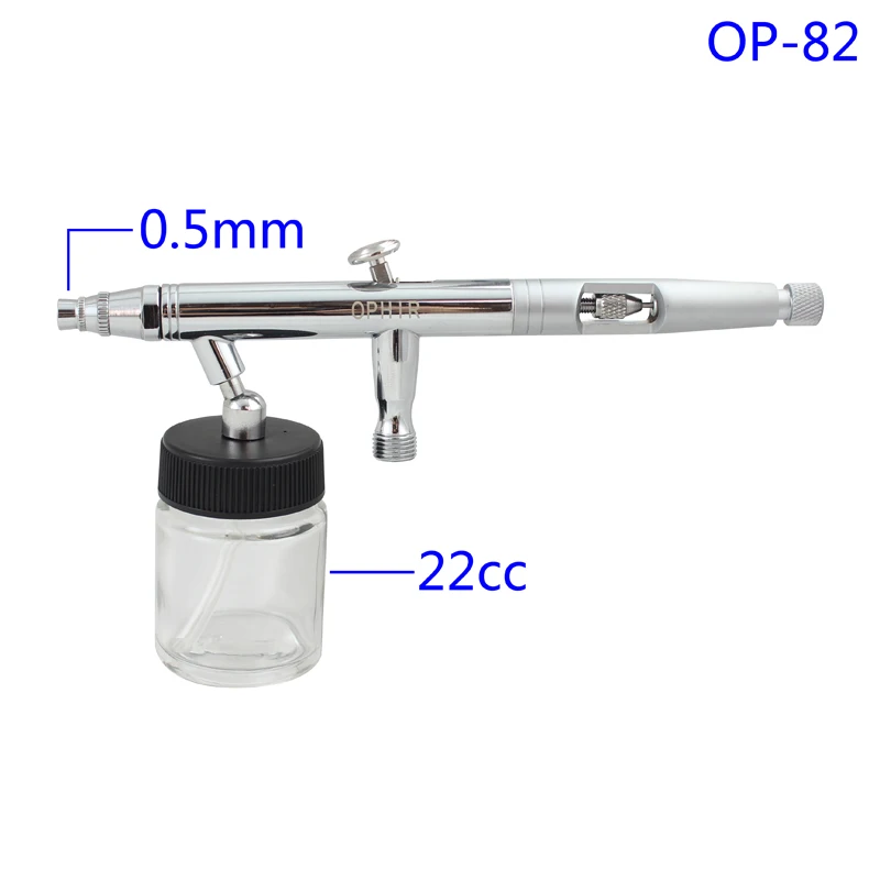 OPHIR 6db-os kettős hatású festékszóró készlet, 0,2 mm, 0,3 - Elektromos kéziszerszámok - Fénykép 4