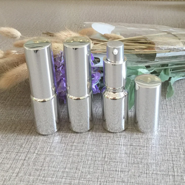 Wholesale high grade 100pcs silver 10ml glass lotion containers , 10 ml