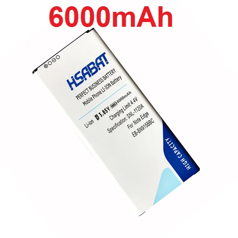 imágenes para HSABAT EB-BN915BBC 6000 mAh Batería para Samsung Galaxy Note N9150 Edge N915K N915S N915X N915L envío libre + número de seguimiento imágenes para HSABAT EB-BN915BBC 6000 mAh Batería para Samsung Galaxy Note N9150 Edge N915K N915S N915X N915L envío libre + número de seguimiento