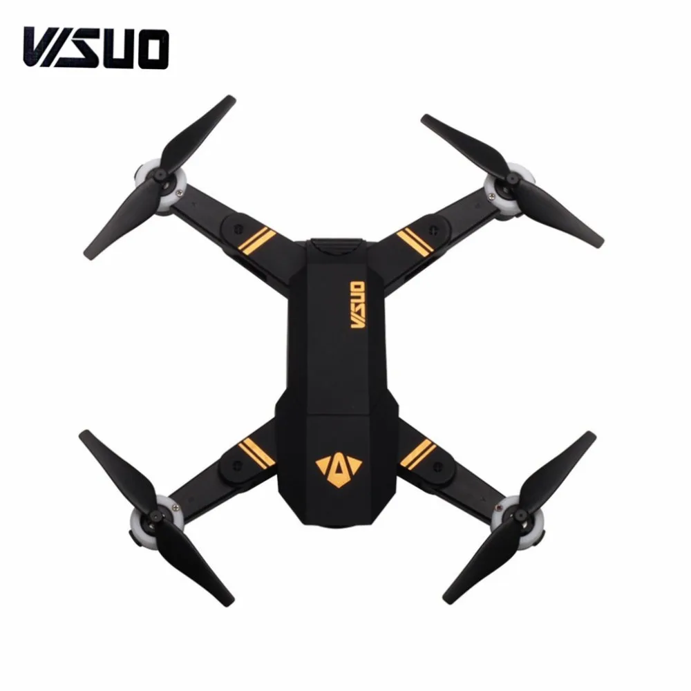 

VISUO XS809 2.4G Mini Foldable FPV Selfie Drone RC Quadcopter with 720P Wide Angle Camera Altitude Hold Headless Mode fz