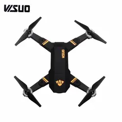 VISUO XS809 2,4 г мини складной FPV системы селфи Дрон RC Quadcopter с 720 P широкий формат камера высота Удержание Headless режим fz