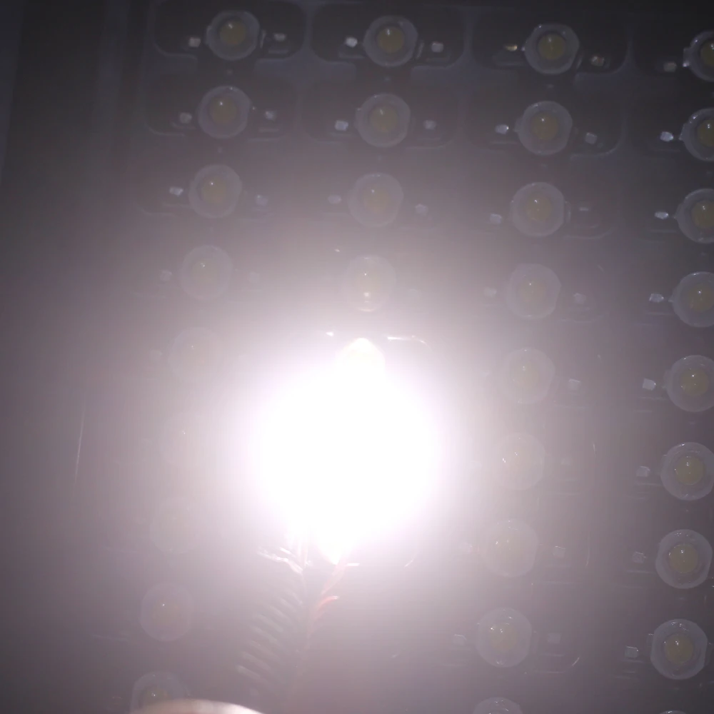100 шт. в партии 1 Вт 3 Вт CREE 1 Вт высокомощный светодиодный светильник светодиодный s чип SMD Точечный светильник вниз Диодная лампа для DIY RGB