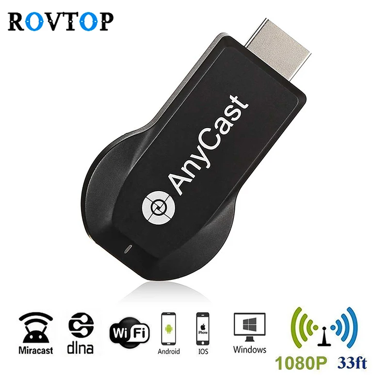 128 М Anycast M2 M9 Plus Ezcast Miracast AirPlay Chrome любой литой ТВ накопитель HDMI Wifi Дисплей приемник
