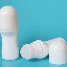 2 шт./лот 30 мл пластиковый ролик на бутылке белый дезодорант контейнер эфирное масло духи Роллон пустая трубка
