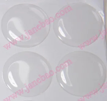 

free shipping 300PCS Clear Round Epoxy Domes Resin Self Adhesive Stickers