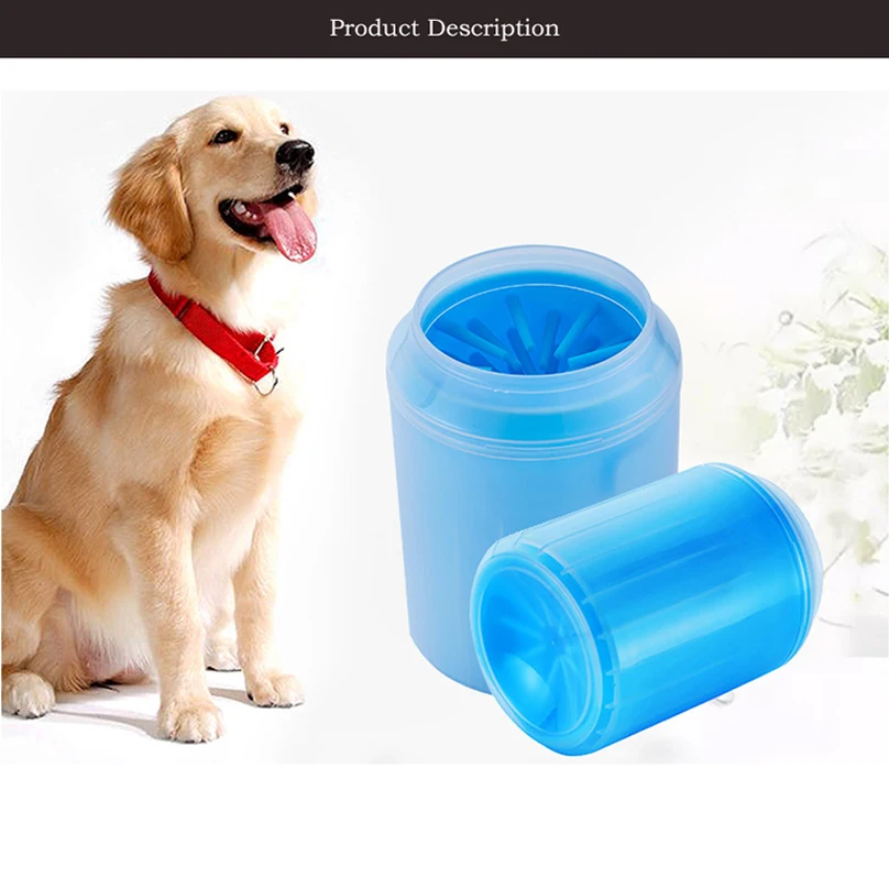 Портативное приспособление для очистки лап Чистящая Щетка для домашнего животного чашка для чистки ног собаки колпачки для ножек