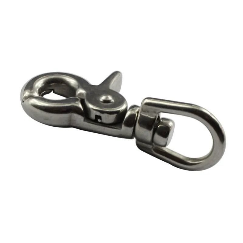 Ganchos para Homens Inoxidável Webbing Bolsa Lobster Fechos Swivel Gatilho Clipes - Senhoras Gancho Rápida Aço 4x 316 9 Cheap Equip. marít.