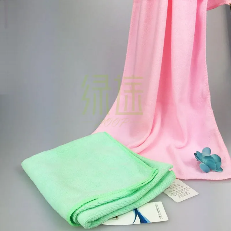 towel dry hair