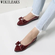 Женские лоферы обувь на плоской подошве женские ботинки "Харадзюку" лианы Новая повседневная Летняя обувь женская обувь zapatos cuero genuino mujer sophitina