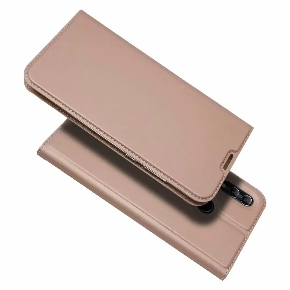 Раскладной Магнитный чехол для Asus Zenfone Max Pro M1 ZB601KL/ZB602KL, чехол-книжка с подставкой и отделением для карт, защитный кожаный чехол-кошелек для телефона - Цвет: Розовый