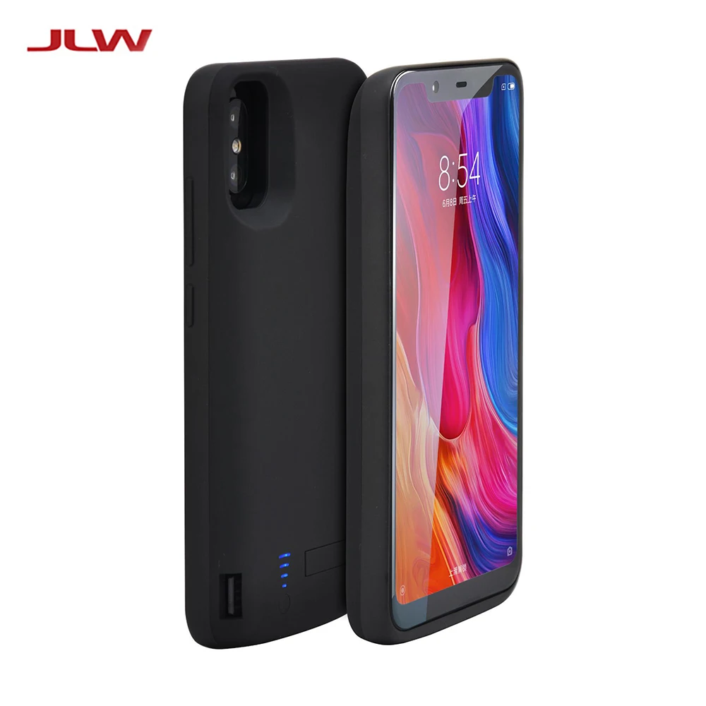 JLW 6000 мАч чехол для зарядного устройства Xiaomi Mi 8 внешний резервный аккумулятор