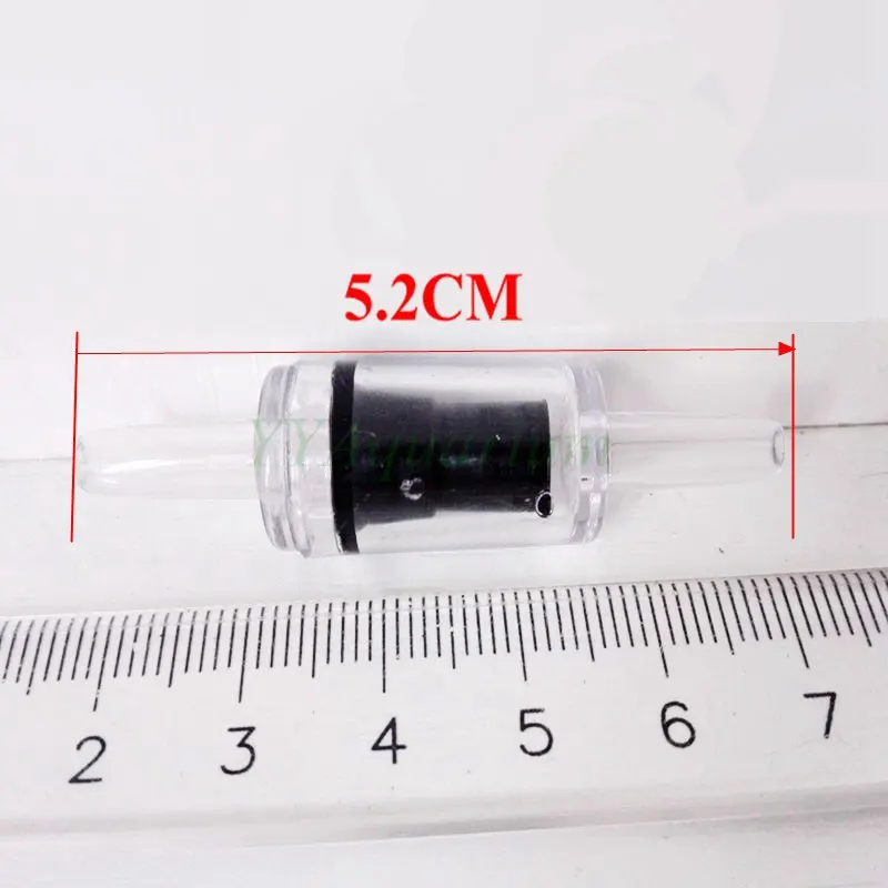 5 шт./лот, домашний воздушный насос для аквариума, обратный клапан, односторонний обратный клапан, аксессуары для аквариума, для O2 CO2