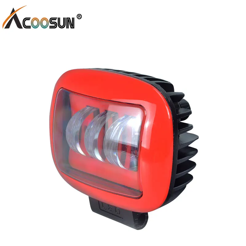 

AcooSun Led Working Light Car Auto Off road driving Lamp Spot Flood Werklamp IP67 Waterproof 30W DC12V 24V Led Bulb Day Light