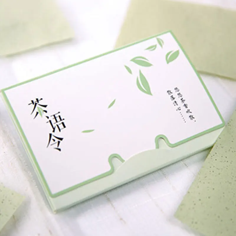 100 листов/пачка тканевой бумаги s зеленый чай запах для снятия макияжа масло поглощающая бумага для лица впитывающий для лица очищающий лосьон инструмент