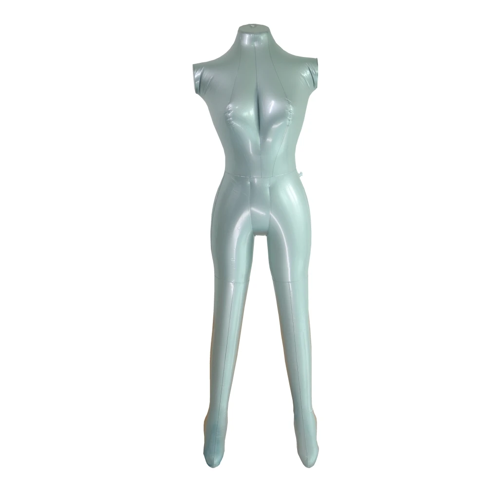 Inflatable Female Model Dummy Torso Armless Body Mannequin Clothes
