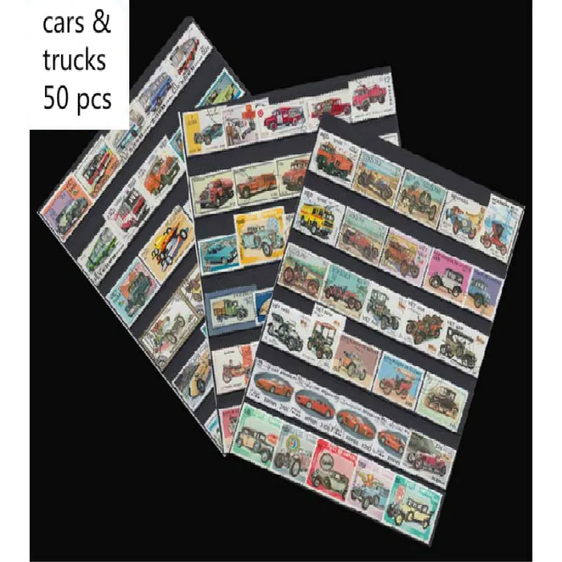 Free shipping Foreign Car Stamps Not Repeat Fidelity Used Postage