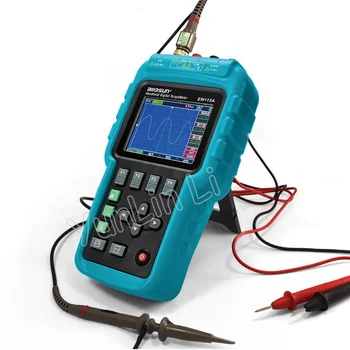 

Professional Oscilloscope Portable LCD Digital Storage 50MHz 200MSa/S Multimeter Signal Generator USB Osciloscopio EM115A
