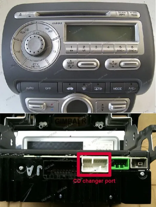 Usb Sd Aux Mp3 Adapter Interface For Honda Jazz 2005 European