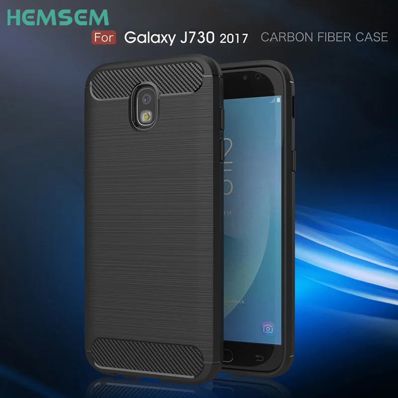 2017 j3 j5 J7 Cool Cover for SAMAUNG Galaxy J730 J530 J330 Carbon Fibre Brushed Soft TPU Case Phone Back Covers Shell Coke Cases | Мобильные