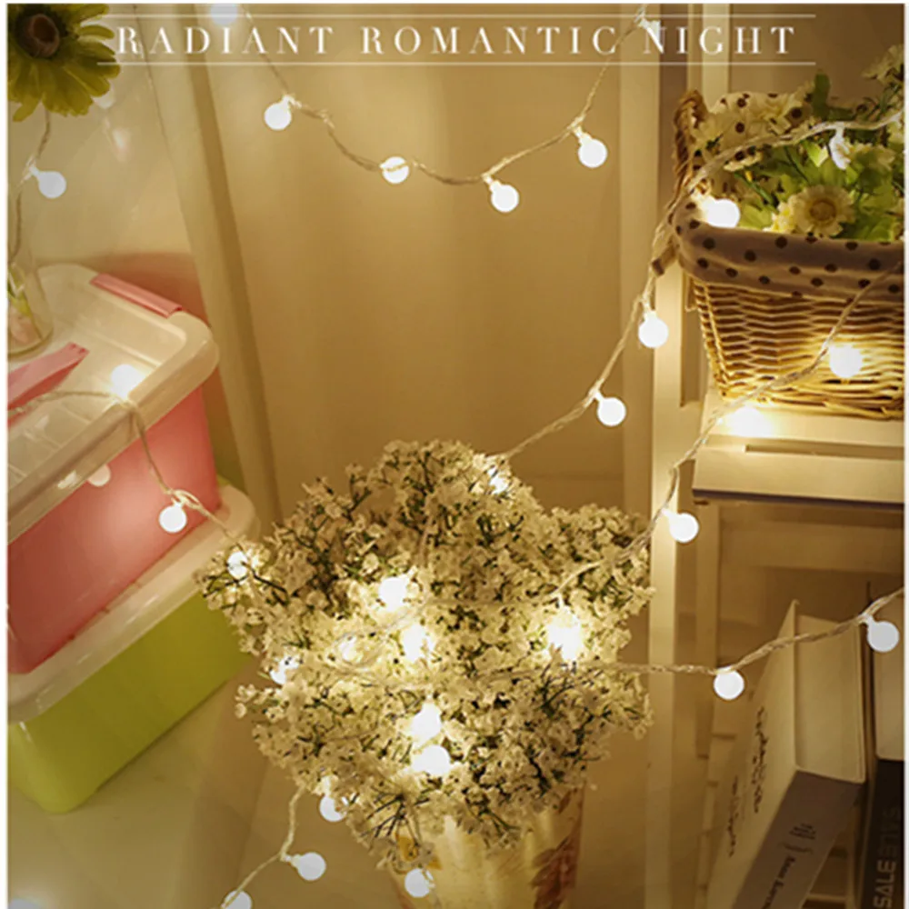 

1.5M Copper Wire LED String lights night light Holiday lighting For Garland Fairy Christmas Tree Wedding Party Decoration
