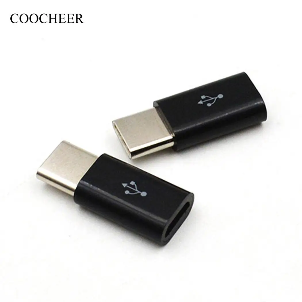 USB к C микропроцессор Тип соединителя Мужской адаптер Женский|Кабели передачи