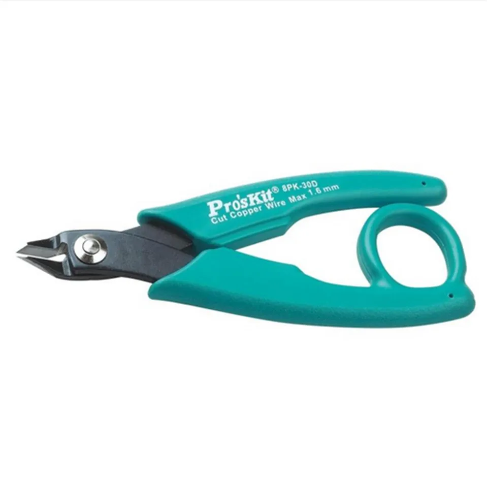 

2017 High Quality ProsKit 8PK-30D Micro Cutting Plier (125mm) diagonal pliers electronic pliers diagonal pliers,Free shipping