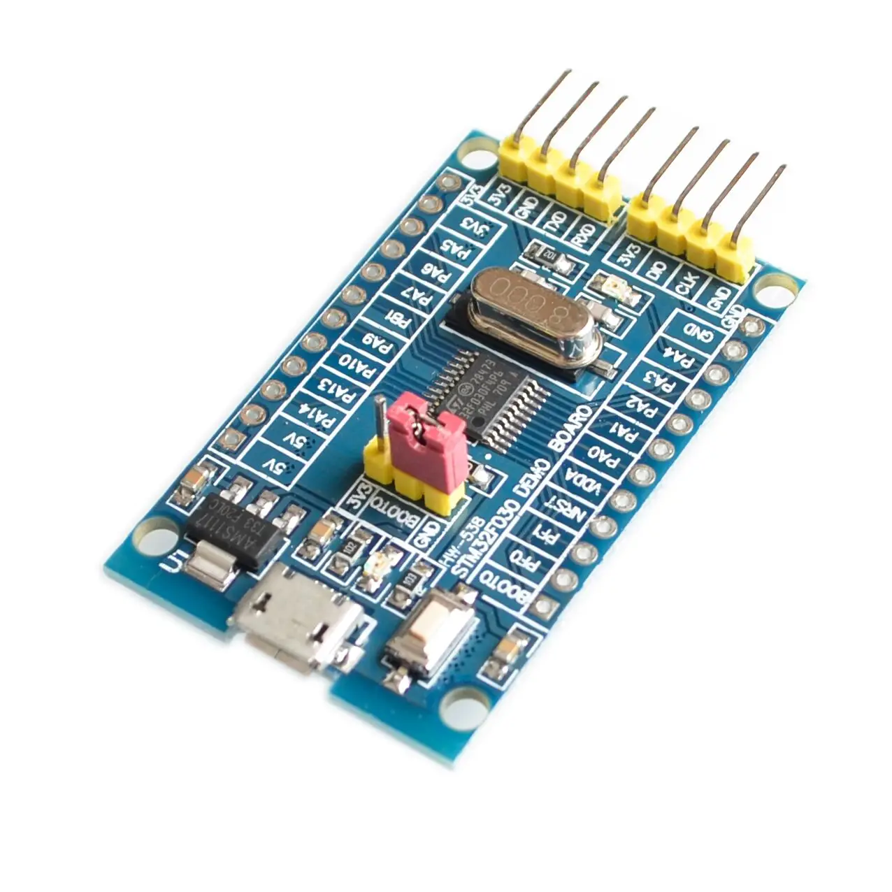 48 МГц STM32F030F4P6 маленькая Система s макетная плата CORTEX M0 ядро 32 бит мини панели