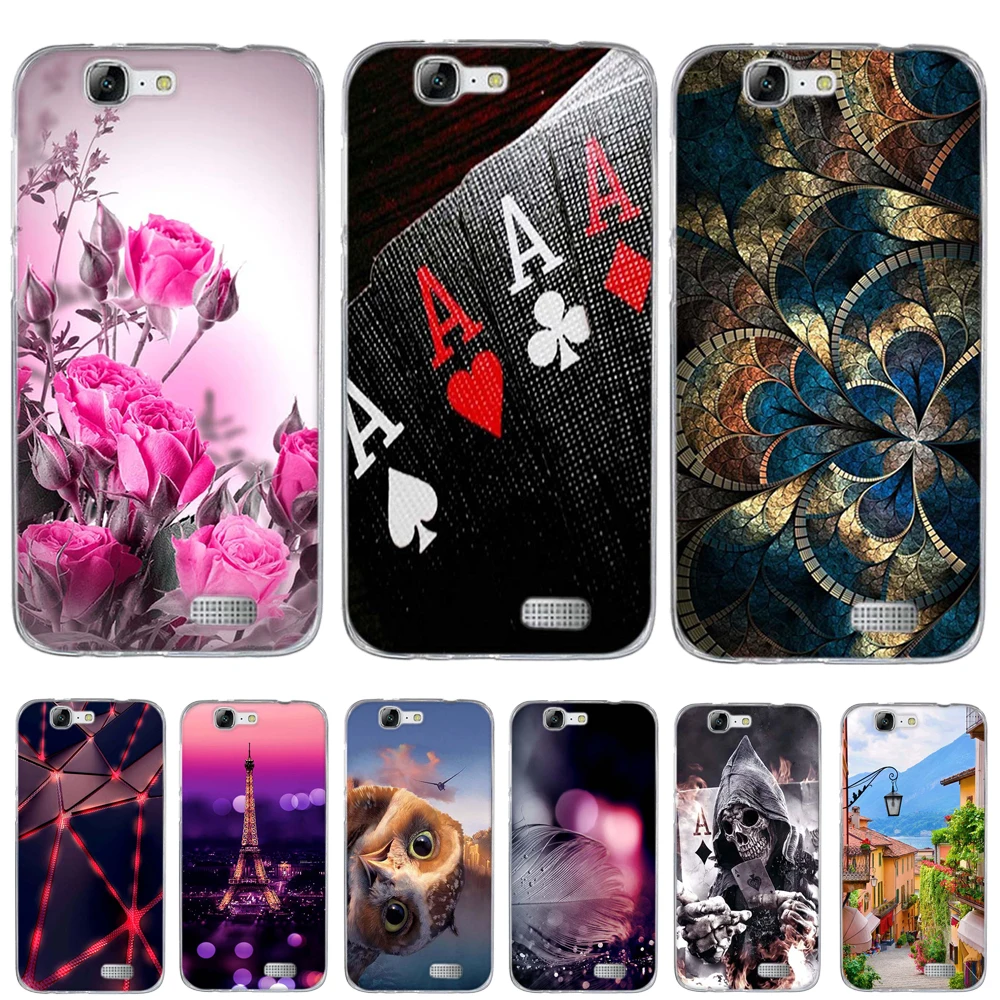 Onnodig Leven van Additief Case For Huawei Ascend G7 Case Silicone Cover For Huawei Ascend G7 Cover  Animal Soft Tpu Back Cover For Huawei Ascend G7 Funda - Mobile Phone Cases  & Covers - AliExpress