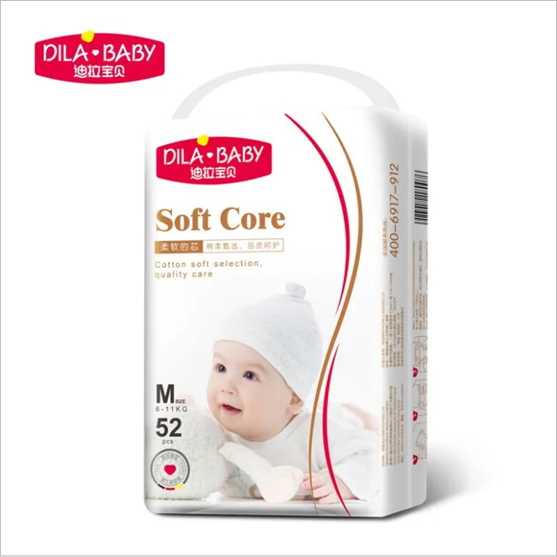 

Baby Diaper Disposable Diapers Boys Girl Baby Diaper Breathable Cotton Infant Baby Waterproof Pants Fit 0-2T