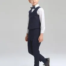 Жилет для больших мальчиков комплект одежды для мальчиков одежда для отдыха детские костюмы для свадебной вечеринки и выпускного рождественский костюм для мальчиков рубашка галстук