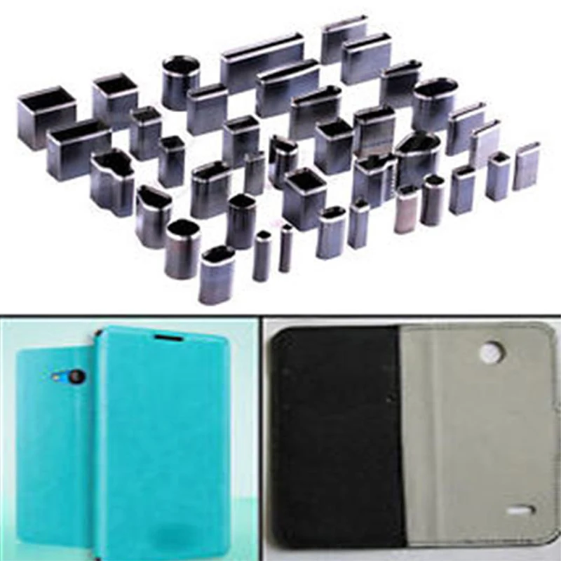 

26pcs/set Punching Tools Shape Style Hole Hollow Cutter Punch Leather Bag DIY Tool Craft Leather Hand Tool Kit
