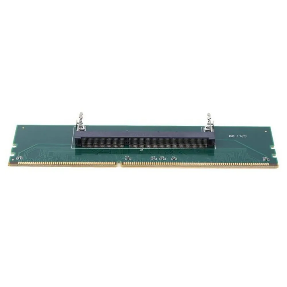 Green DDR3 Laptop SO DIMM to Desktop DIMM Memory RAM Connector Adapter Card Useful Computer Component Supplies Green DDR3 Laptop SO DIMM to Desktop DIMM Memory RAM Connector Adapter Card Useful Computer Component Supplies