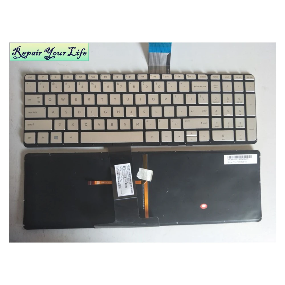 Repair You Life Replacement Keyboard For HP for ENVY 15 U 15 u499nr