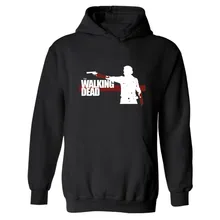 The Walking Dead Zombies Fashion Hooded Punk Hoodie Men in Trendy Style Plus Size Mens Hoodies and Sweatshirts Streetswear