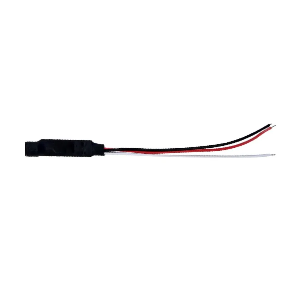 

Mini Portable Sound Monitor Audio Monitor Pickup Security Listening Microphone Monitor Supplies For CCTV Camera Audio Camera