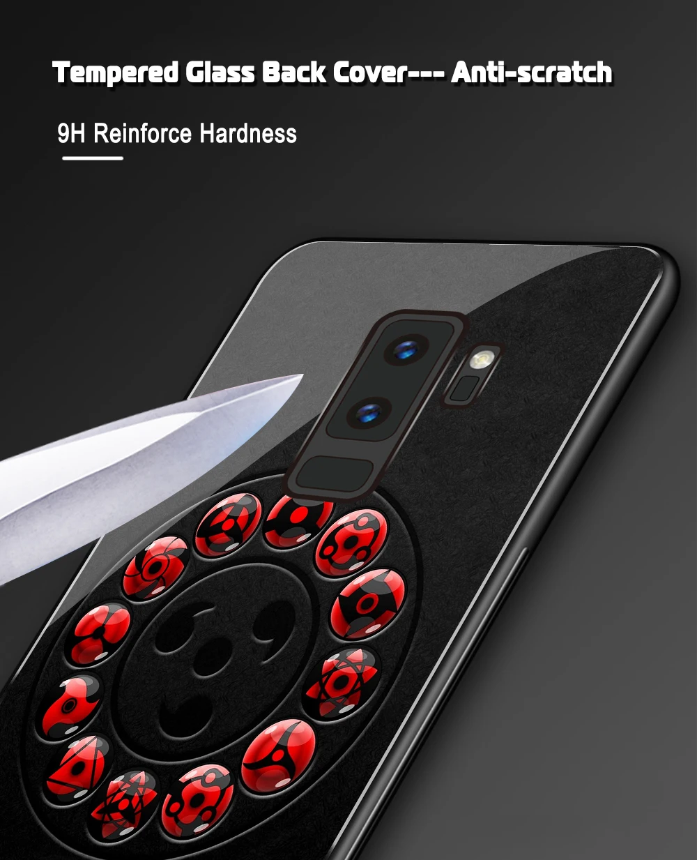 Для samsung S10 чехол Наруто жесткий чехол из закаленного стекла чехол для телефона для samsung Galaxy Note 8 9 10 S8 S9 Plus S10 plus S10 Lite
