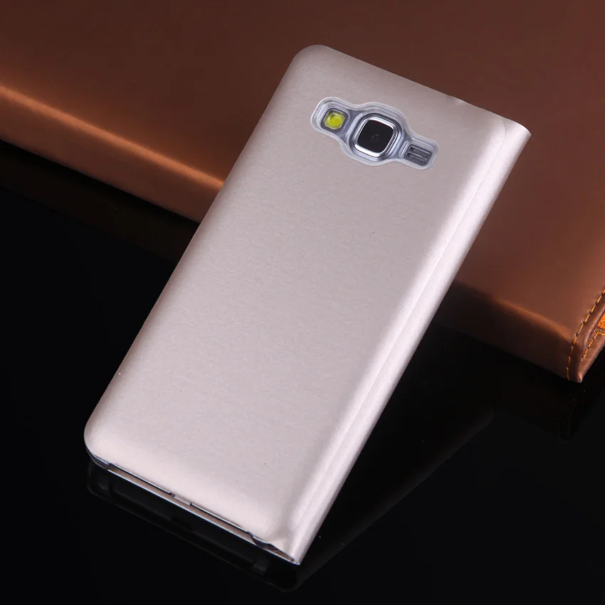 Фото Кожаный чехол-книжка для телефона Samsung Galaxy Grand Prime SM G530 G530H G531 G531H G531F SM-G530H SM-G531H, бумажник для карт 360 №3