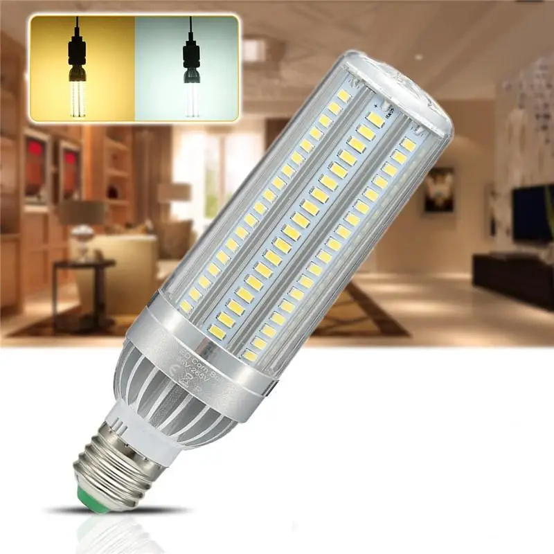 

E27 LED Corn Light Bulb 25W 35W 50W SM5730 Fan Cooling Constant Current LED Lamp AC85-265V
