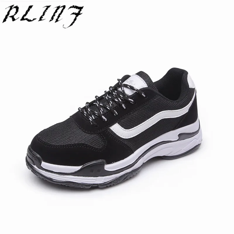 

RLINF 2018 Ladies Platform Casual Trainers Air Mesh