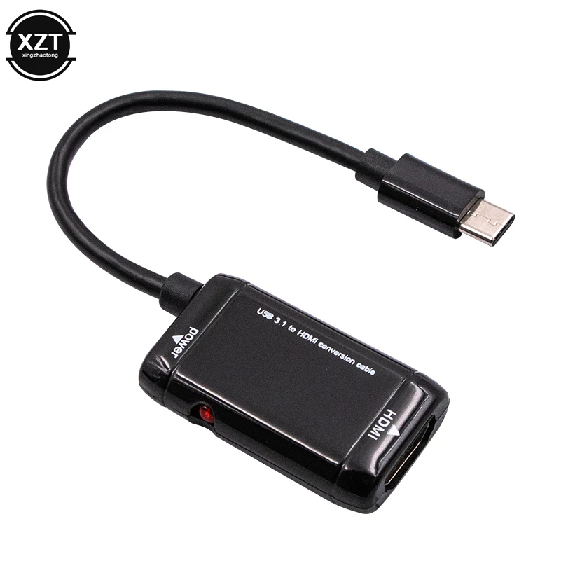 1 шт. USB C Type к HDMI адаптер 3 кабель HD 1080P только для LETV Leeco преобразования мобильного