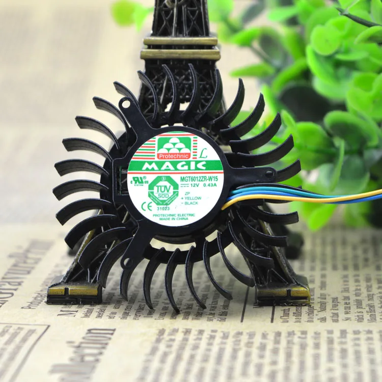 

Free Delivery. MGT6012ZR - W15, 12 v 0.43 A dispatch of original scene 9600 gt 9800 gt turbine video card fan