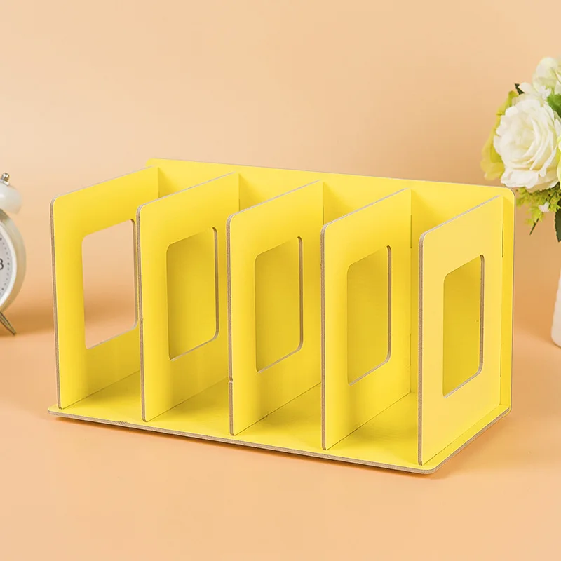 COSTWAY رف تخزين الرف للكتب رف للأقراص المدمجة رف كتب خزانة للأثاث المنزل Boekenkast Librero estanteria kitaplik