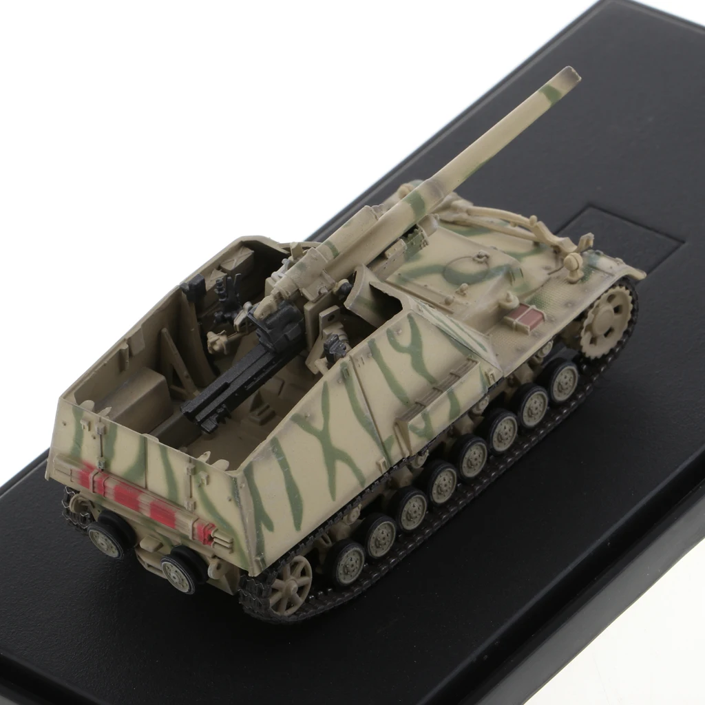 1/72 нежный немецкий Sd. Kfz.165 Hummel Танк Второй мировой войны Военная литая под давлением модель автомобиля сувенир