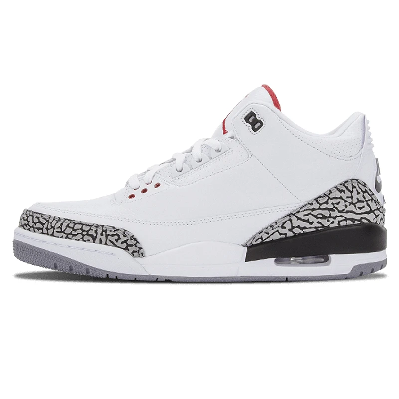 

Original New Arrival JORDAN Basketball Shoes black and white Low JORDAN Sneakers 3 color Men Jordan 3 Basketball Shoes 40-47