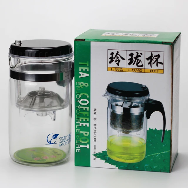 500ml Convenient Brewing Office Tea Set Heat Resistant Gl 500ml Convenient Brewing Office Tea Set Heat Resistant Gl Pot Connoisseur Brewer
