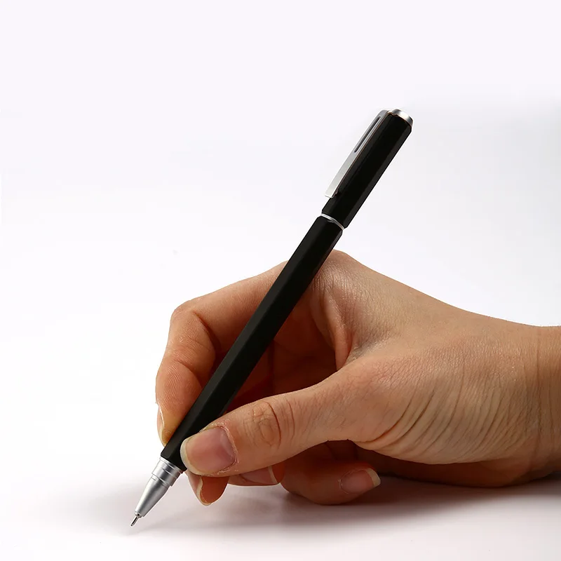 Pentel гелевая ручка BLN665 металлическая ручка для подписи офисные принадлежности на водной основе черный Заправка 1 шт