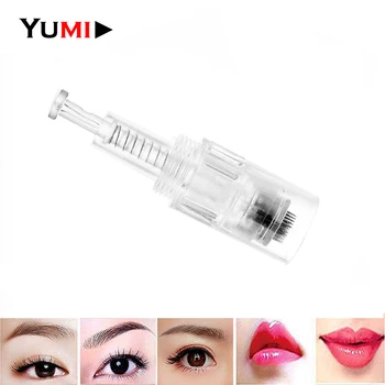 

20pcs/lot 10mm Screw Port Derma Nano 36 Pin Needles Cartridge Coupling For Microneedle Microbladin Derma Pen Tip Nutrition Input