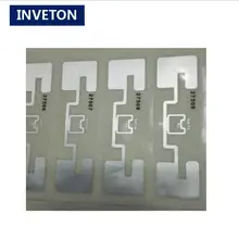 50 шт. бесплатный образец Печатный серийный номер EPC ID длинный диапазон impinj uhf rfid метки 940-960 МГц с smartrac dogbone бирки