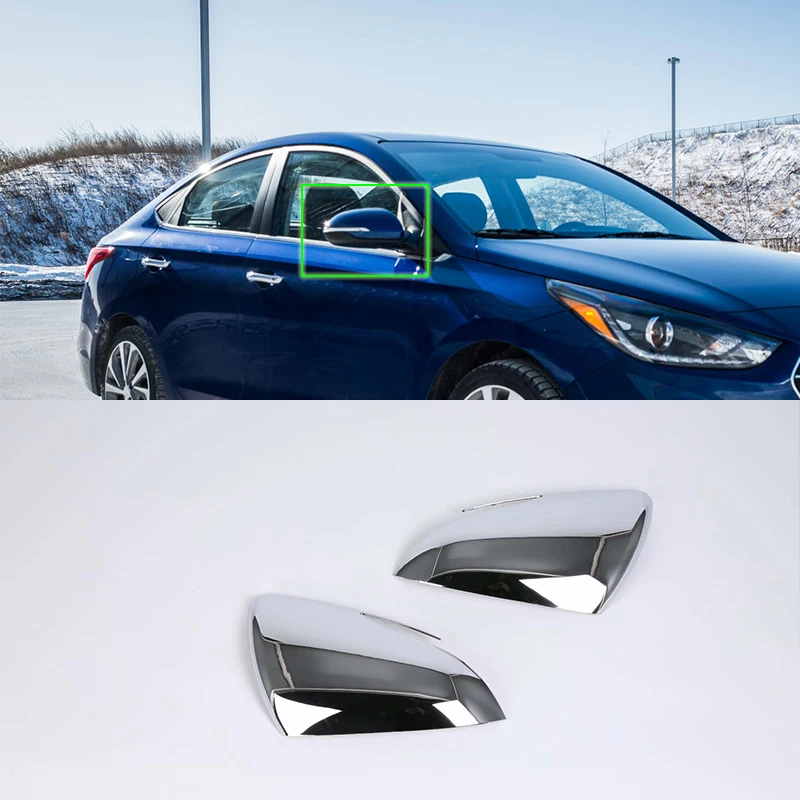 OUBOLUN ABS exterior car parts Car body kits door mirror cover For HYUNDAI 2017 ACCENT/VERNA OUBOLUN ABS exterior car parts Car body kits door mirror cover For HYUNDAI 2017 ACCENT/VERNA