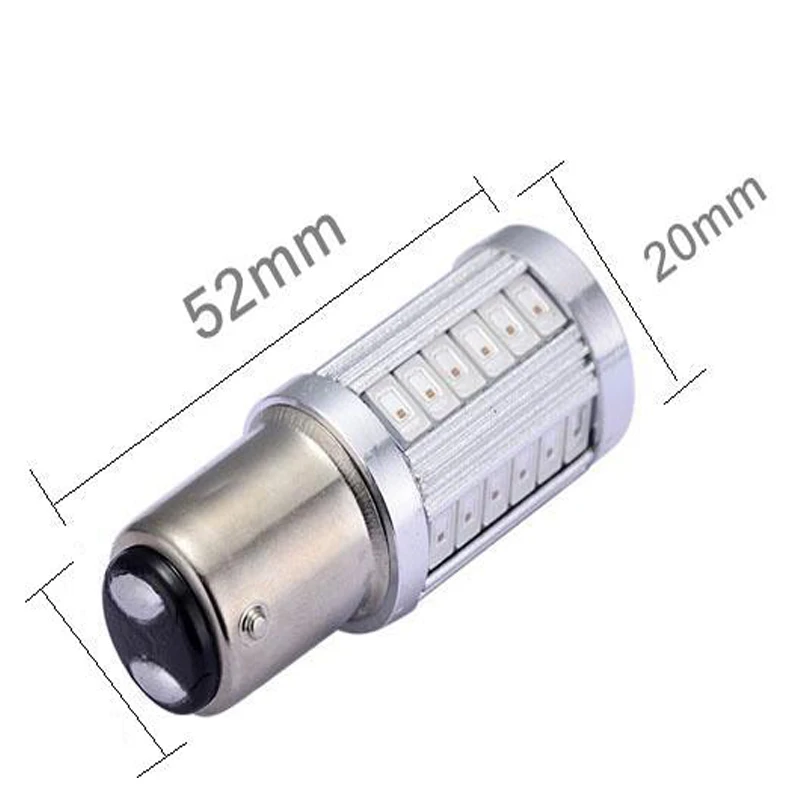 JSTOP высокое качество TIIDA лампы стоп сигнала P21/5 Вт led 12 24VAC BAY15D Canbus сигналы 1157